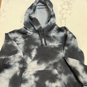 Champion tie dye sweatshirt